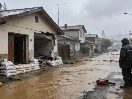 Senapred reportó daños y cierres viales tras lluvias en el centro sur de Chile Agencia La Provincia