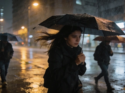 Prevén lluvias intensas y vientos fuertes en la Región Metropolitana de Chile Agencia La Provincia