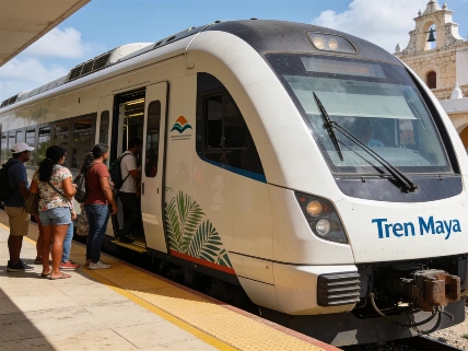 El Tren Maya reabrió el tramo Cancún Playa del Carmen con servicio comercial Agencia La Provincia