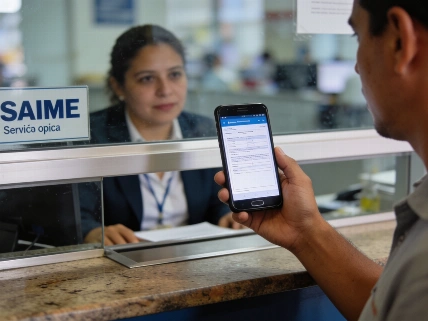 El Saime permite presentar planillas digitales para trámites en Venezuela Agencia La Provincia