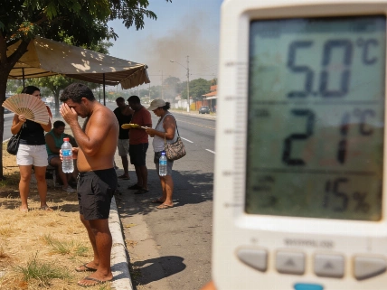 Inmet monitorea posible ola de calor y baja humedad en Brasil Agencia La Provincia