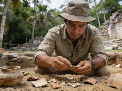 El INAH presenta hallazgos recientes del salvamento arqueológico en el Tren Maya Agencia La Provincia