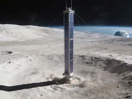 Blue Origin propone una torre solar para una base lunar Agencia La Provincia