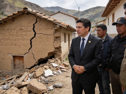 El ministro de Cultura supervisó daños tras el sismo en Junín Agencia La Provincia