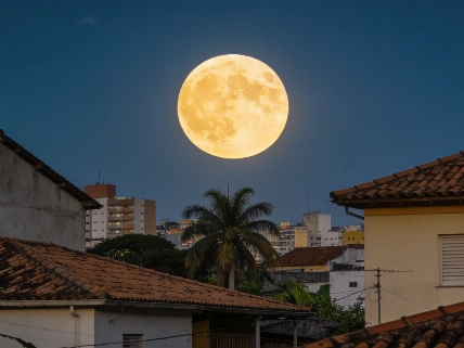 La Luna en fase llena: datos y calendario lunar de agosto en Brasil Agencia La Provincia