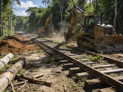 La Justicia ordena suspender el Tramo 5 del Tren Maya en México Agencia La Provincia