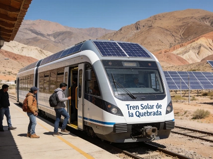 Un tren solar restablece el servicio ferroviario en Jujuy tras tres décadas Agencia La Provincia