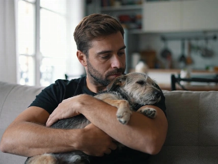 Fede Bal despidió a su perro Kike tras 17 años de compañía en Buenos Aires Agencia La Provincia