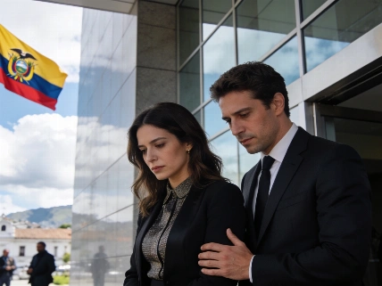 Ecuador: la familia presidencial enfrenta la pérdida de su hijo esperado Agencia La Provincia
