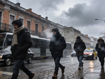 El SMN mantiene alertas por nevadas y vientos en el oeste argentino Agencia La Provincia