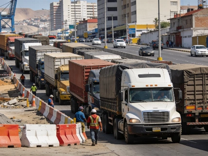 Perú coordina nuevas obras para mejorar la logística entre Callao y Chancay Agencia La Provincia