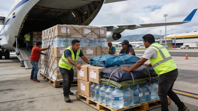 Colombia recibió 640 toneladas de ayuda internacional tras el sismo Agencia La Provincia