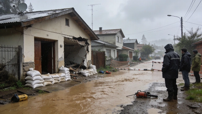Senapred reportó daños y cierres viales tras lluvias en el centro sur de Chile Agencia La Provincia
