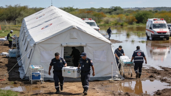 El Gobierno refuerza monitoreo y prepara hospital móvil ante riesgo de inundaciones Agencia La Provincia