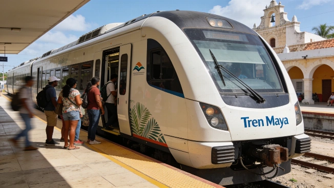 El Tren Maya reabrió el tramo Cancún Playa del Carmen con servicio comercial Agencia La Provincia