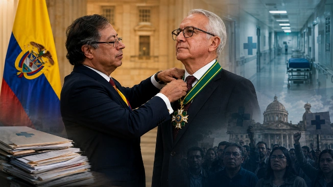 Controversia en Colombia por la condecoración al ministro de Salud Agencia La Provincia