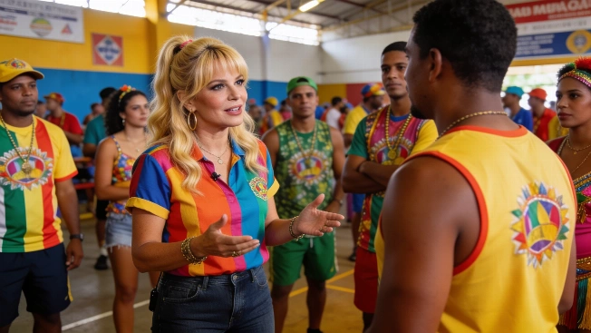 Xuxa respondió a un reclamo por homenajes en el Carnaval de Río Agencia La Provincia