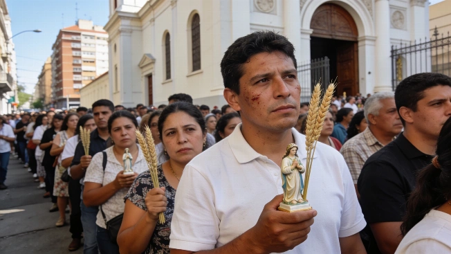 Miles de fieles y reclamos sociales en la festividad de San Cayetano Agencia La Provincia