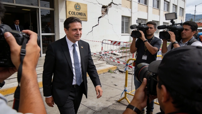Colombia: cuestionan al ministro de Vivienda por posible viaje en emergencia Agencia La Provincia