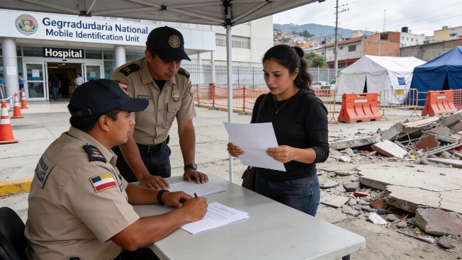 Colombia despliega servicios móviles de identificación tras el terremoto Agencia La Provincia