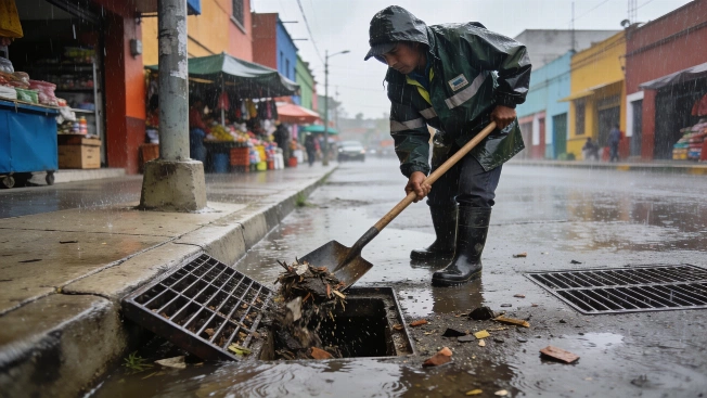 Protección Civil pide limpiar calles ante riesgo de inundaciones en México Agencia La Provincia