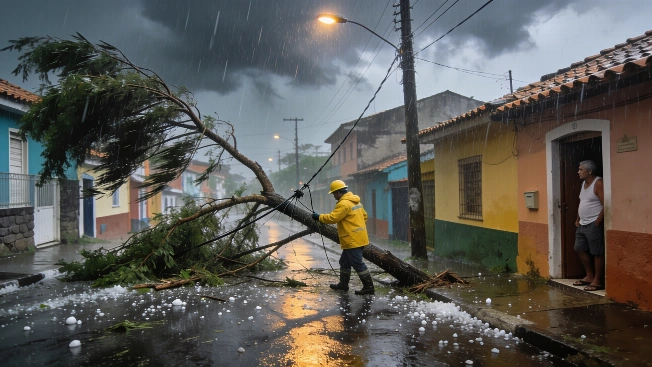 Inmet advierte tormentas con vientos fuertes en diez estados de Brasil Agencia La Provincia