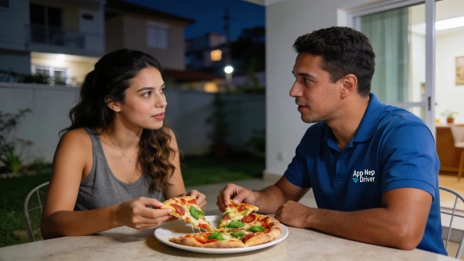 Un conductor de aplicación en Goiânia eligió pizza en lugar de un pago en efectivo Agencia La Provincia