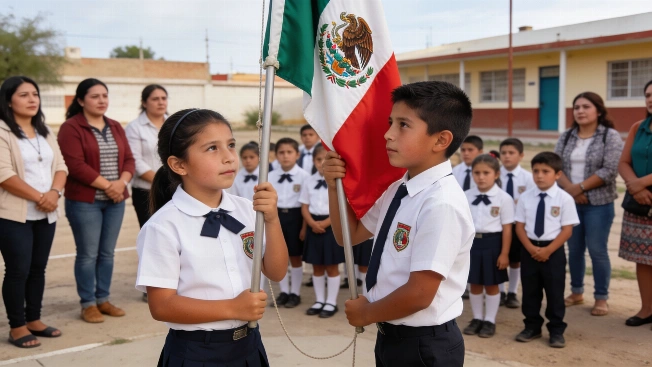 Nava destaca el derecho a la educación en ceremonia escolar Agencia La Provincia