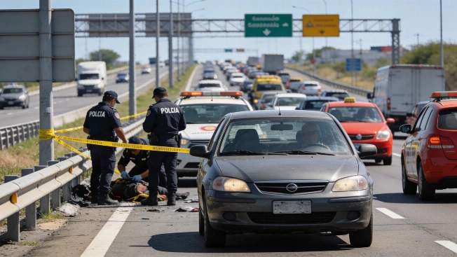 Demoras en Panamericana tras un atropello a la altura de Márquez Agencia La Provincia