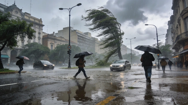 Alerta por ciclogénesis: pronostican lluvias y vientos fuertes en Buenos Aires Agencia La Provincia