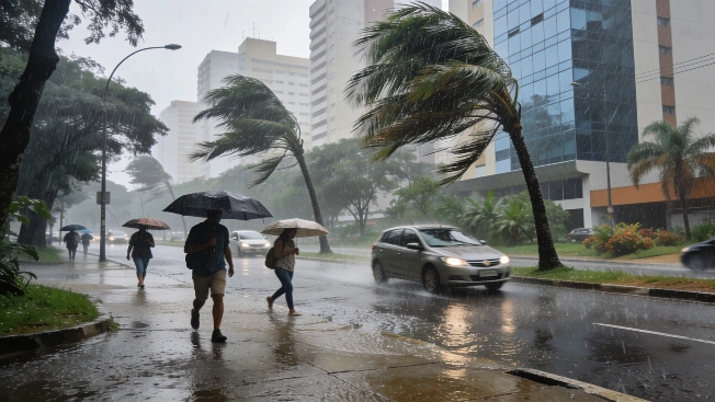 Paraná emite alerta por tormentas intensas y advierte riesgos en servicios Agencia La Provincia