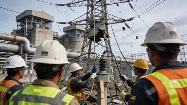 Venezuela anuncia plazos para restablecer capacidad eléctrica tras sismos Agencia La Provincia