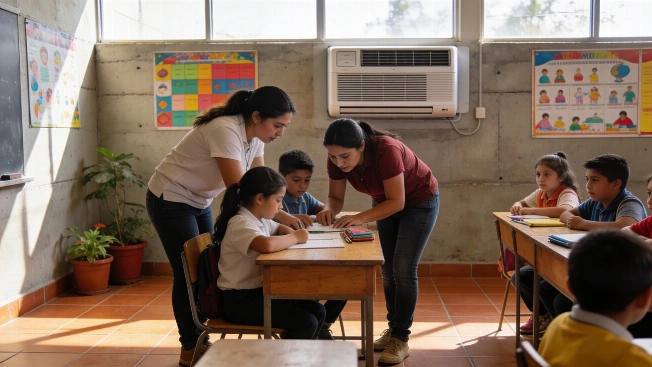 San Juan de Sabinas entrega equipos de climatización a escuelas públicas Agencia La Provincia