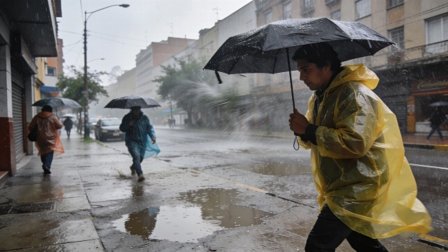 Sistema frontal provoca lluvias intensas y descenso térmico en Chile central Agencia La Provincia