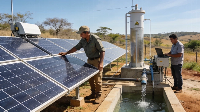 Jequitaí apuesta por pozos solares para asegurar el agua potable Agencia La Provincia