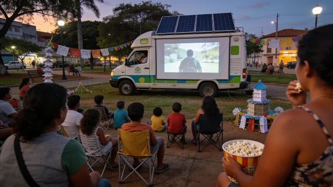 CineSolar lleva cine solar y funciones gratuitas a Petrolina Agencia La Provincia