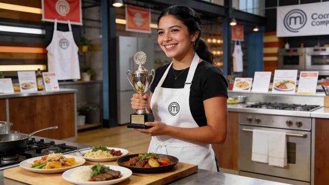 Claudia obtuvo el primer puesto en MasterChef 24/7 México y recibió el premio mayor Agencia La Provincia