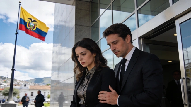 Ecuador: la familia presidencial enfrenta la pérdida de su hijo esperado Agencia La Provincia